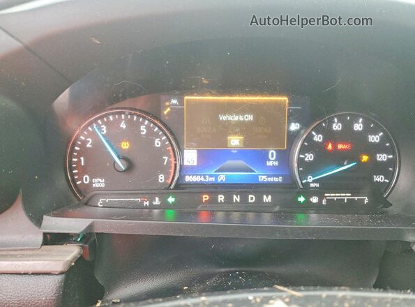 1FMSK8FH1LGC64706 2020 FORD FORD EXPLORER Серебряный Вид щитка приборов