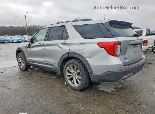 1FMSK8FH1LGC64706 2020 FORD FORD EXPLORER Серебряный Задняя левая четверть