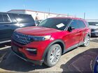 2021 Ford Explorer Limited Maroon vin: 1FMSK8FH2MGA40264