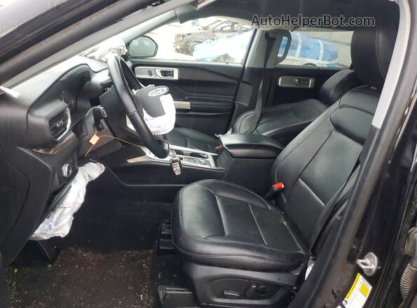 1FMSK8FH4NGA30756 2022 FORD FORD EXPLORER Черный Вид салона спереди