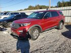 2021 Ford Explorer Limited Maroon vin: 1FMSK8FH6MGA39005