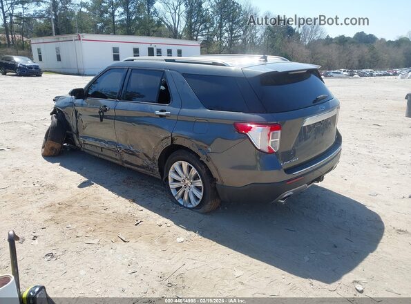 1FMSK8FH7LGA15584 2020 FORD FORD EXPLORER Серый Задняя левая четверть