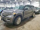 2021 Ford Explorer Limited Gray vin: 1FMSK8FH7MGA61904