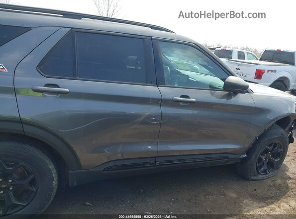 1FMSK8JH1NGA69067 2022 FORD FORD EXPLORER Серый Вид задней части салона