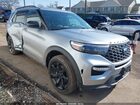2022 Ford Explorer St-line Silver vin: 1FMSK8KH2NGC15247