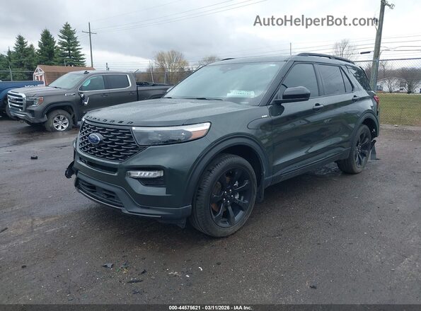 1FMSK8KH9RGA36838 2024 FORD FORD EXPLORER Gray Przód lewy