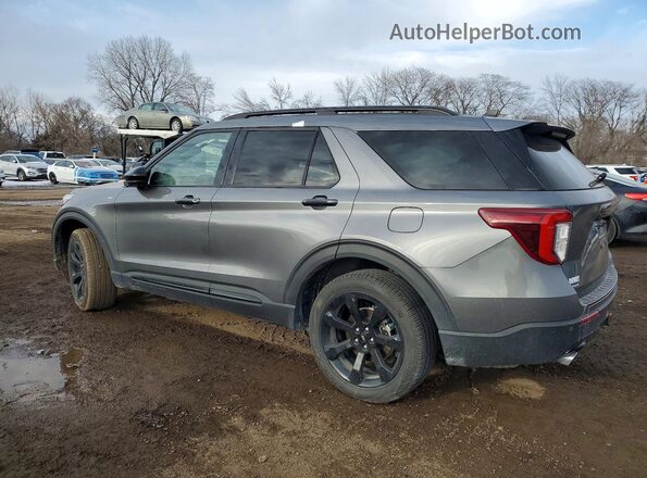 1FMSK8KHXNGC43992 2022 FORD FORD EXPLORER Серый Задняя левая четверть