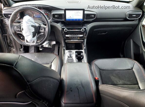 1FMSK8KHXNGC43992 2022 FORD FORD EXPLORER Серый Вид панели приборов