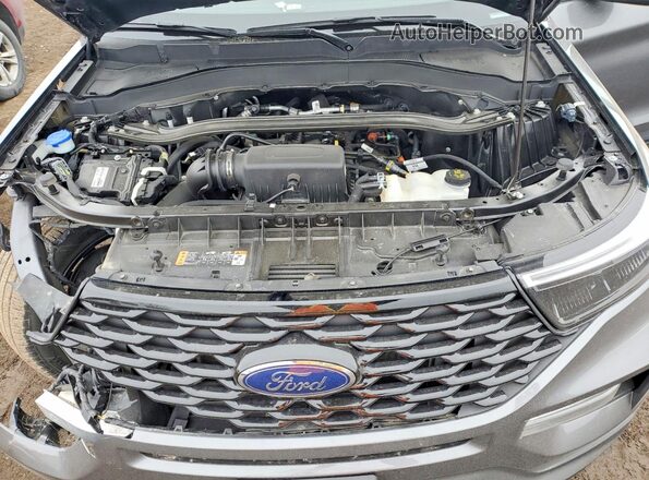 1FMSK8KHXNGC43992 2022 FORD FORD EXPLORER Серый Вид подкапотного пространства