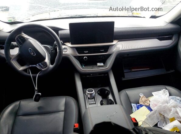 1FMUK7DH1SGC40538 2025 FORD FORD EXPLORER Черный Вид панели приборов