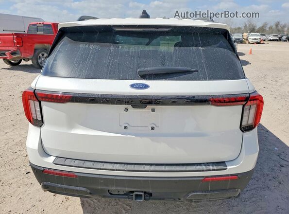 1FMUK7KH4SGA81209 2025 FORD FORD EXPLORER White უკანა ხედი