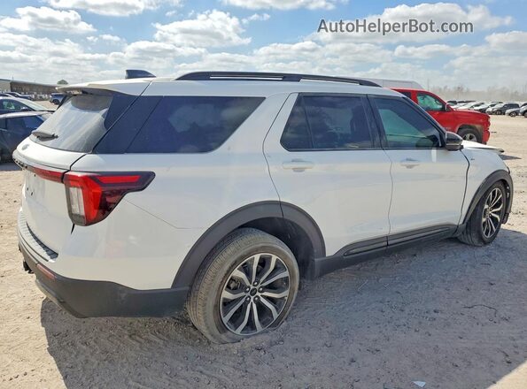 1FMUK7KH4SGA81209 2025 FORD FORD EXPLORER White უკანა მარჯვენა