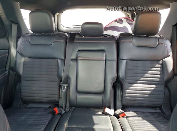 1FMUK7KH4SGA81209 2025 FORD FORD EXPLORER White უკანა სავარძლების ხედი
