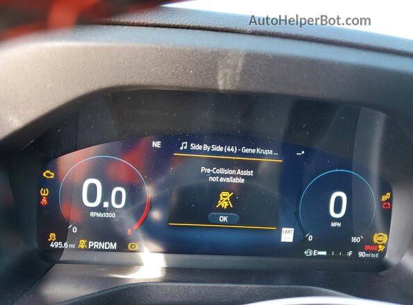 1FMWK8GC2TGA32684 2026 FORD FORD EXPLORER Черный Вид щитка приборов
