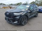 2025 Ford Explorer St Черный vin: 1FMWK8GC9SGC62821
