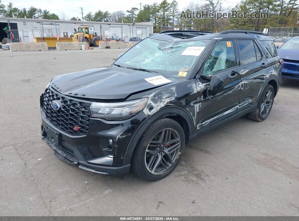 1FMWK8GC9SGC62821 2025 FORD FORD EXPLORER Черный Вид спереди