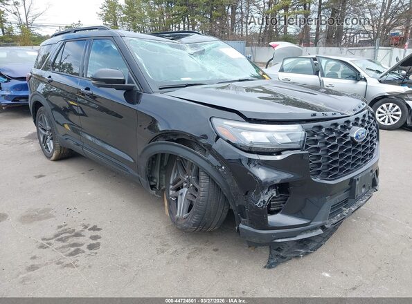 1FMWK8GC9SGC62821 2025 FORD FORD EXPLORER Черный Передняя правая четверть