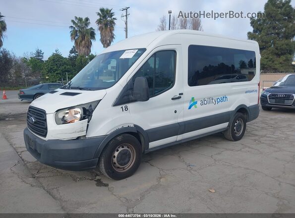 1FMZK1CM4GKA99616 2016 FORD TRANSIT-150 Белый Передняя левая четверть