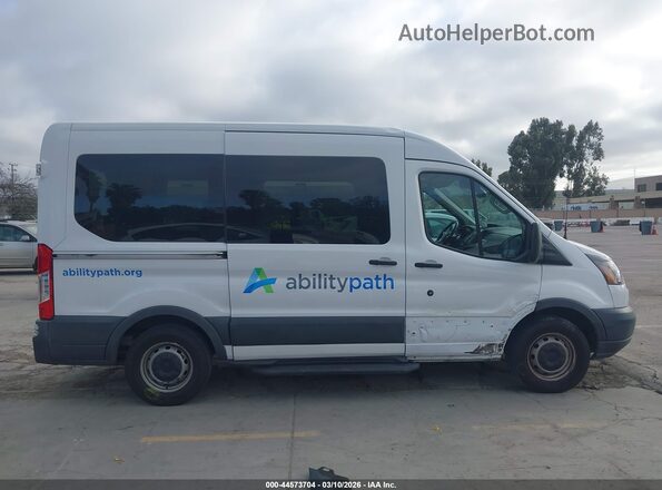1FMZK1CM4GKA99616 2016 FORD TRANSIT-150 Белый Вид задней части салона