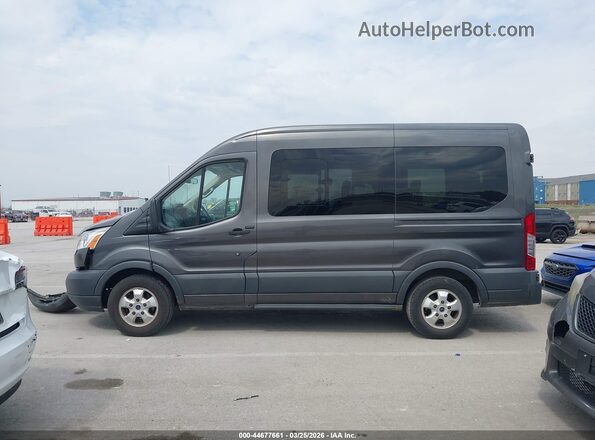 1FMZK1CM4HKA89380 2017 FORD TRANSIT-150 Серый Панорамный вид салона 360°