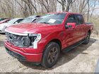 2022 Ford F-150 Lightning Lariat Красный vin: 1FT6W1EV4NWG07476