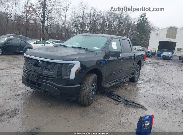 1FT6W3L77SWG00968 2025 FORD F-150 LIGHTNING Black Передня ліва чверть