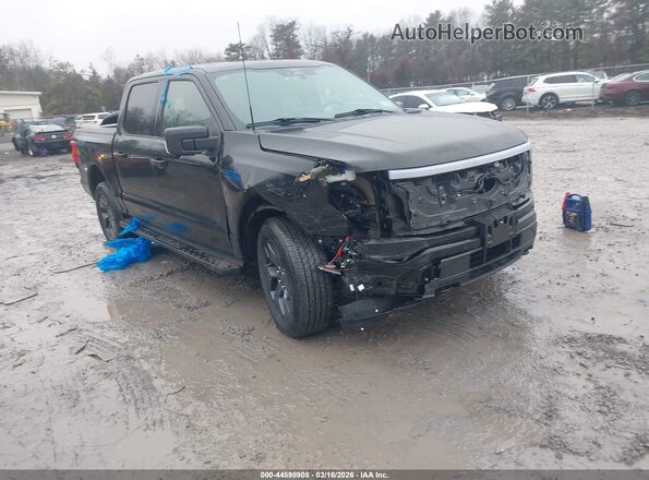 1FT6W3L77SWG00968 2025 FORD F-150 LIGHTNING Black Передня права чверть