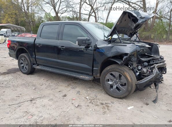 1FT6W3LU1SWG25869 2025 FORD F-150 LIGHTNING Black წინა მარჯვენა