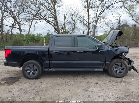 1FT6W3LU1SWG25869 2025 FORD F-150 LIGHTNING Black უკანა სალონის ხედი