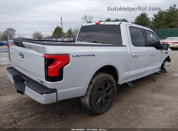 1FT6W3LU3SWG13593 2025 FORD F-150 LIGHTNING Gray უკანა მარჯვენა