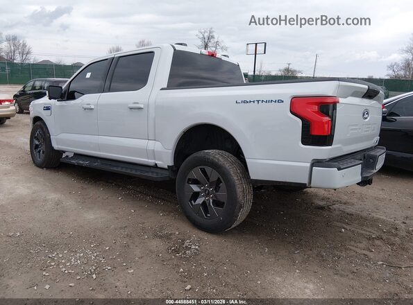 1FT6W3LU3SWG13593 2025 FORD F-150 LIGHTNING Gray უკანა მარცხენა