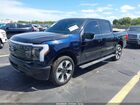 2025 Ford F-150 Lightning Platinum Dark Blue vin: 1FT6W7L72SWG20830