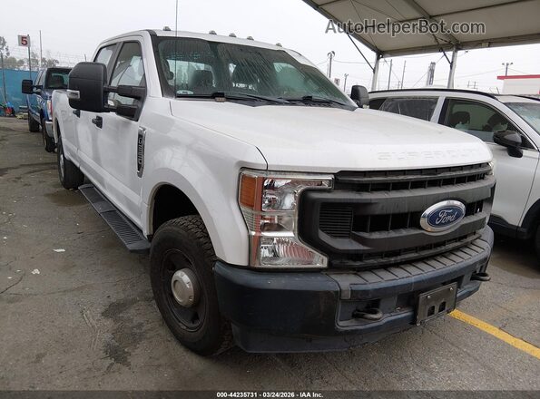 1FT7W2A66LEE10269 2020 FORD F-250 Белый Передняя правая четверть