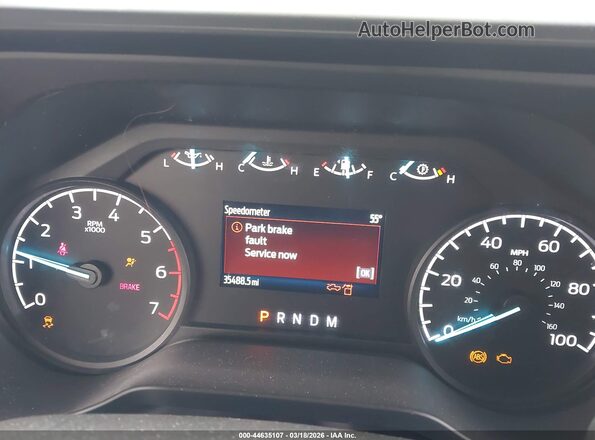 1FT7W2AA3SEC01462 2025 FORD F-250 White უკანა სავარძლების ხედი