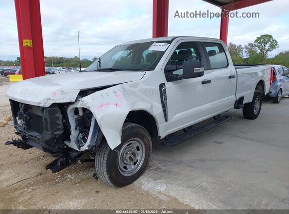 1FT7W2AA3SEC01462 2025 FORD F-250 White წინა მარცხენა ხედი სამი მეოთხედიდან