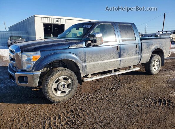 1FT7W2B60GEC41919 2016 FORD F250 Синий Передняя левая четверть