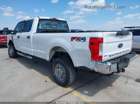 1FT7W2B60JEB73614 2018 FORD F-250 Белый Задняя левая четверть