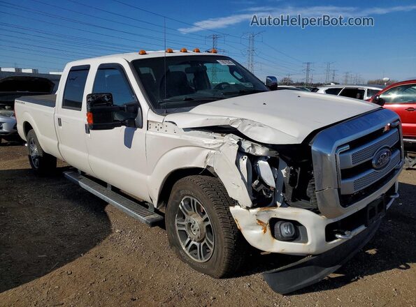 1FT7W2B64GEC68072 2016 FORD F250 White წინა მარჯვენა