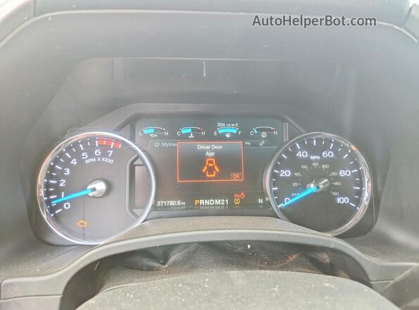 1FT7W2B64JEC75286 2018 FORD F250 Белый Вид щитка приборов