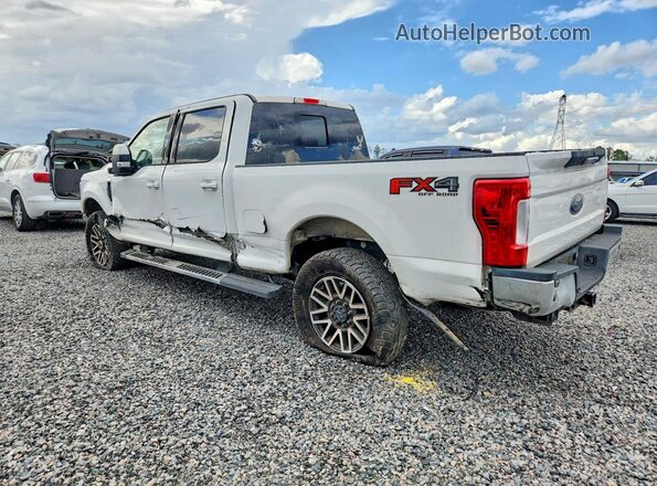 1FT7W2B64JEC75286 2018 FORD F250 Белый Задняя левая четверть