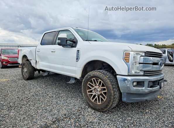 1FT7W2B64JEC75286 2018 FORD F250 Белый Передняя правая четверть