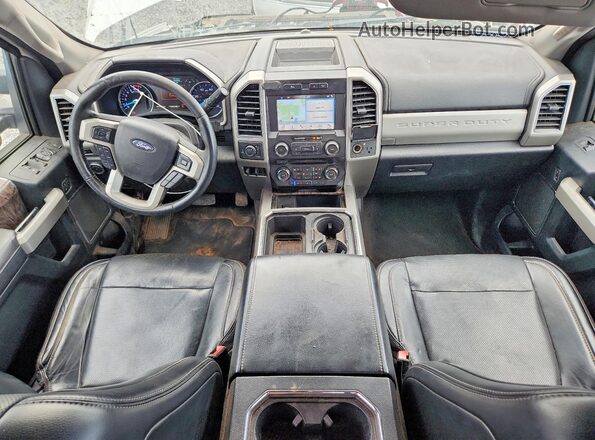 1FT7W2B64JEC75286 2018 FORD F250 Белый Вид панели приборов