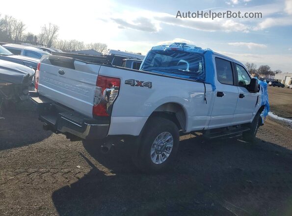 1FT7W2B64MEE01649 2021 FORD F250 White Trasero derecho