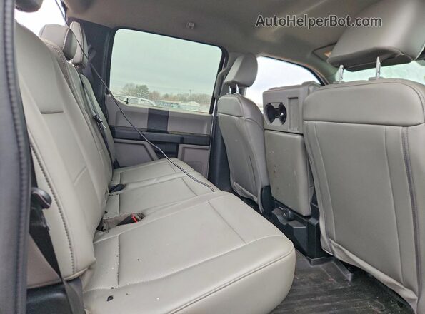 1FT7W2B64MEE01649 2021 FORD F250 White Vista de los asientos traseros