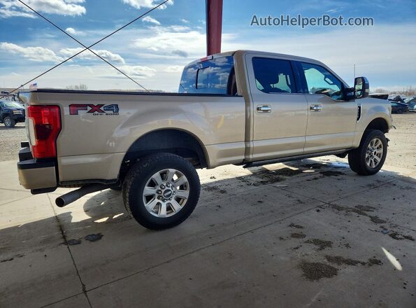 1FT7W2B65HEB40960 2017 FORD F250 Желто-коричневый Задняя правая четверть