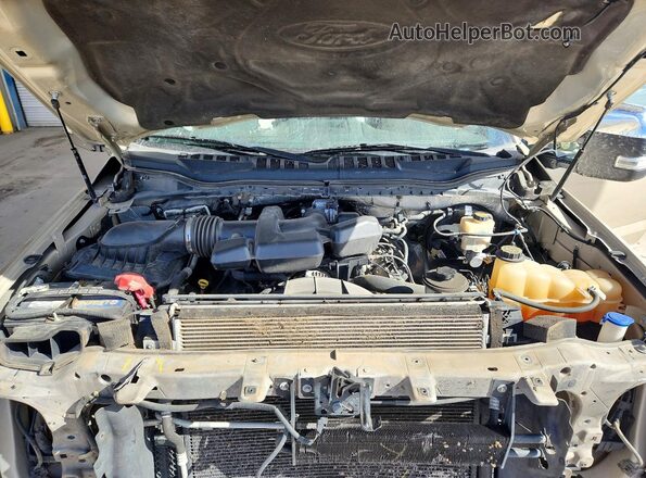 1FT7W2B65HEB40960 2017 FORD F250 Желто-коричневый Вид задней части салона