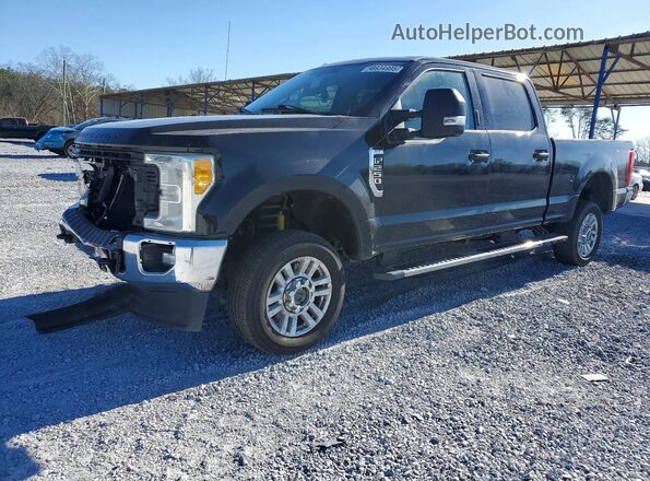 1FT7W2B65HEC12952 2017 FORD F250 Black Передня ліва чверть