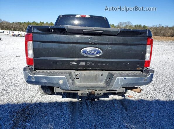 1FT7W2B65HEC12952 2017 FORD F250 Black Вид ззаду