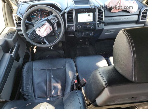 1FT7W2B65HEC12952 2017 FORD F250 Black Вид панелі приладів
