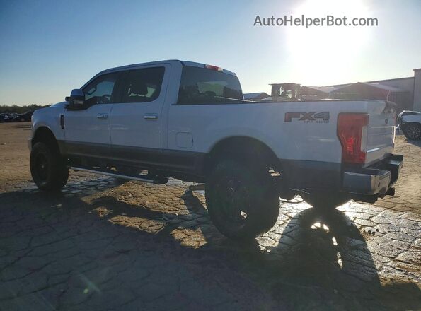1FT7W2B65JEC04078 2018 FORD F250 White Tył lewy